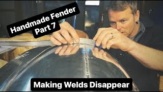 Runge Metalshaping Part 7: Making Welds Disappear On A Handmade Fender