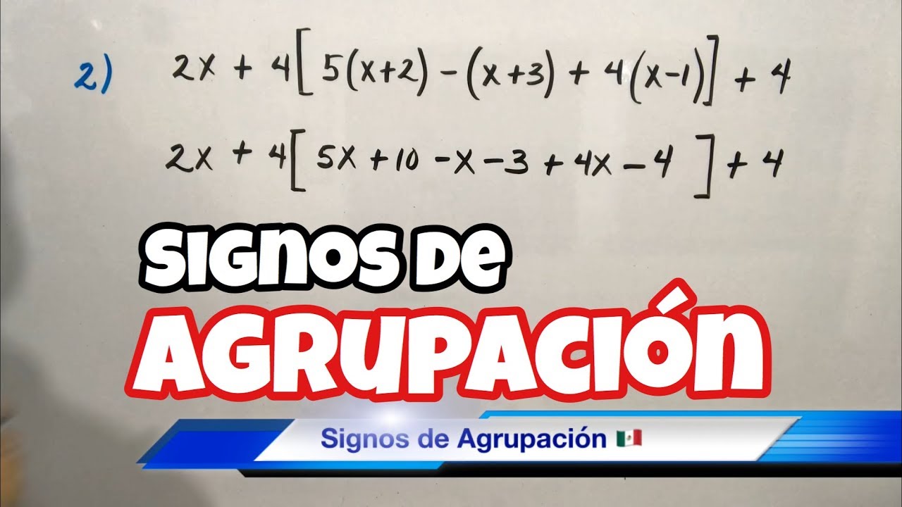 Signos de AGRUPACIÓN (Paréntesis y Corchetes) YouTube Signos de AGRUPACIÓN (Paréntesis y Corchetes) YouTube