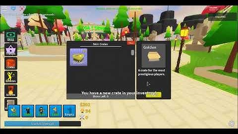 Roblox Tower Defense Simulator Unboxing  my First Gold Crate
