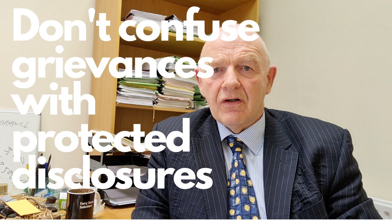 Don't  confuse grievances with protected disclosures-2 High Court Decisions