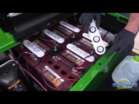 how-to-fill-your-electric-golf-car-batteries-|-golf-cart-maintenance