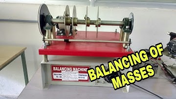 Balancing of rotating masses
