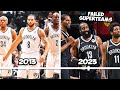 The brooklyn nets the story of two failed big 3 experiments