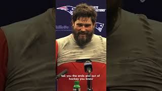 Patriot's David Andrews On Patrice Bergeron Retirement