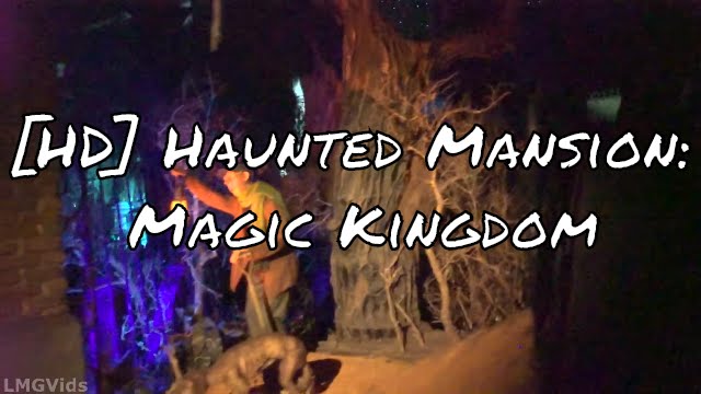 [HD] Low Light - Haunted Mansion at Walt Disney World: Magic Kingdom 1080p 60fps