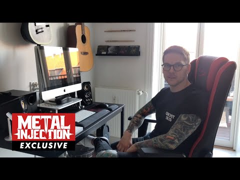 Daniel of GHOST IRIS Shows Off His Prized Possessions At Home | Metal Injection