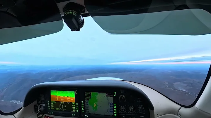 Arrival into 6L4 runway 24 Logan County WV Airport