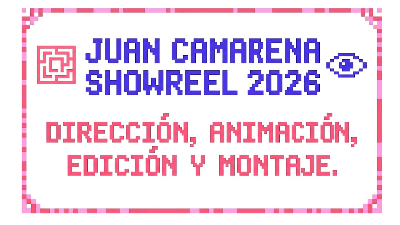 Vista previa del reel 2026 de Juan Camarena