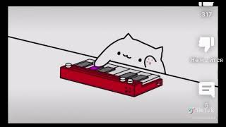 Кот играет на пианино (мем)