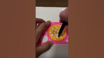 Geometric shapes in a basic Spirograph design #shorts #art #spirograph #asmr #satisfying #relaxing