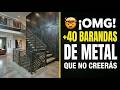 TOP +40 Barandas de Metal: Diseños de LUJO &amp; Seguros para tu Hogar [2026]