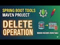 How to Delete Records in Spring Boot using JDBC | Maven Project Tutorial