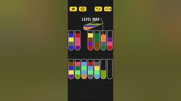 Water sort puzzle level 1683