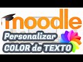 Colores en HTML y Moodle
