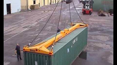 Timars C-lift container spreader