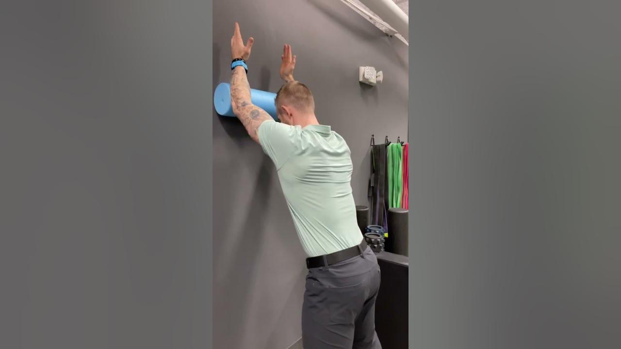 Serratus Anterior Foam Roller Activation YouTube