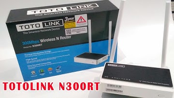 TOTOLINK N300RT, UNBOXING dan RIVIEW