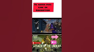 ATTACK OF THE UNDEAD has RETURNED in COD Mobile!!(BEST MODE) Callofdutymobile