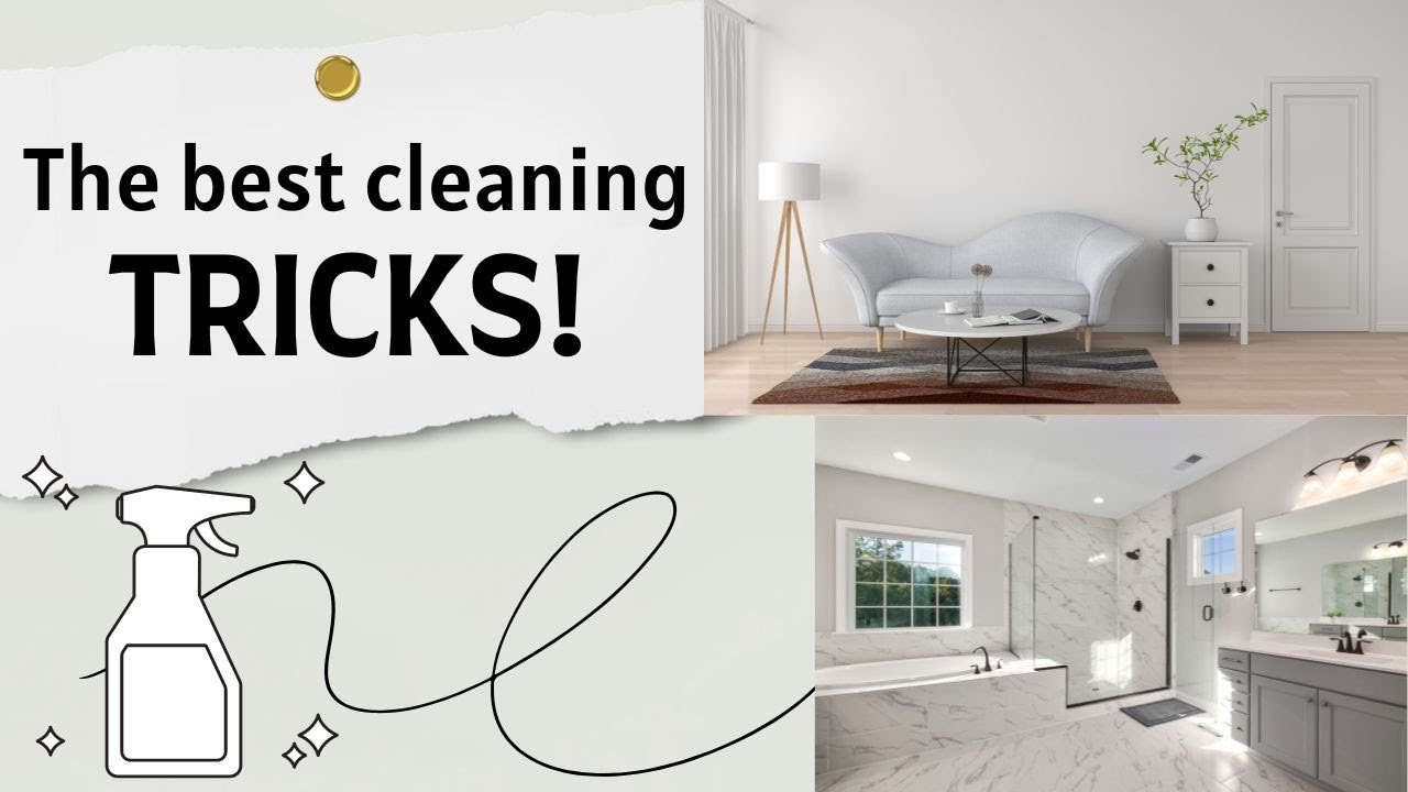 Ultimate Deep Cleaning Hacks: A SPOTLESS Home in Minutes! 🏠 - YouTube