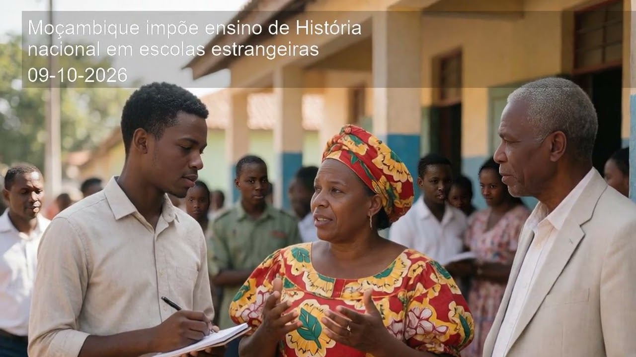 Moçambique impõe ensino de História nacional em escolas estrangeiras