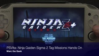 PSVita: Ninja Gaiden Sigma 2 Tag Missions Hands On