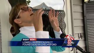 Police remain in Lowell neighborhood after suspect found dead