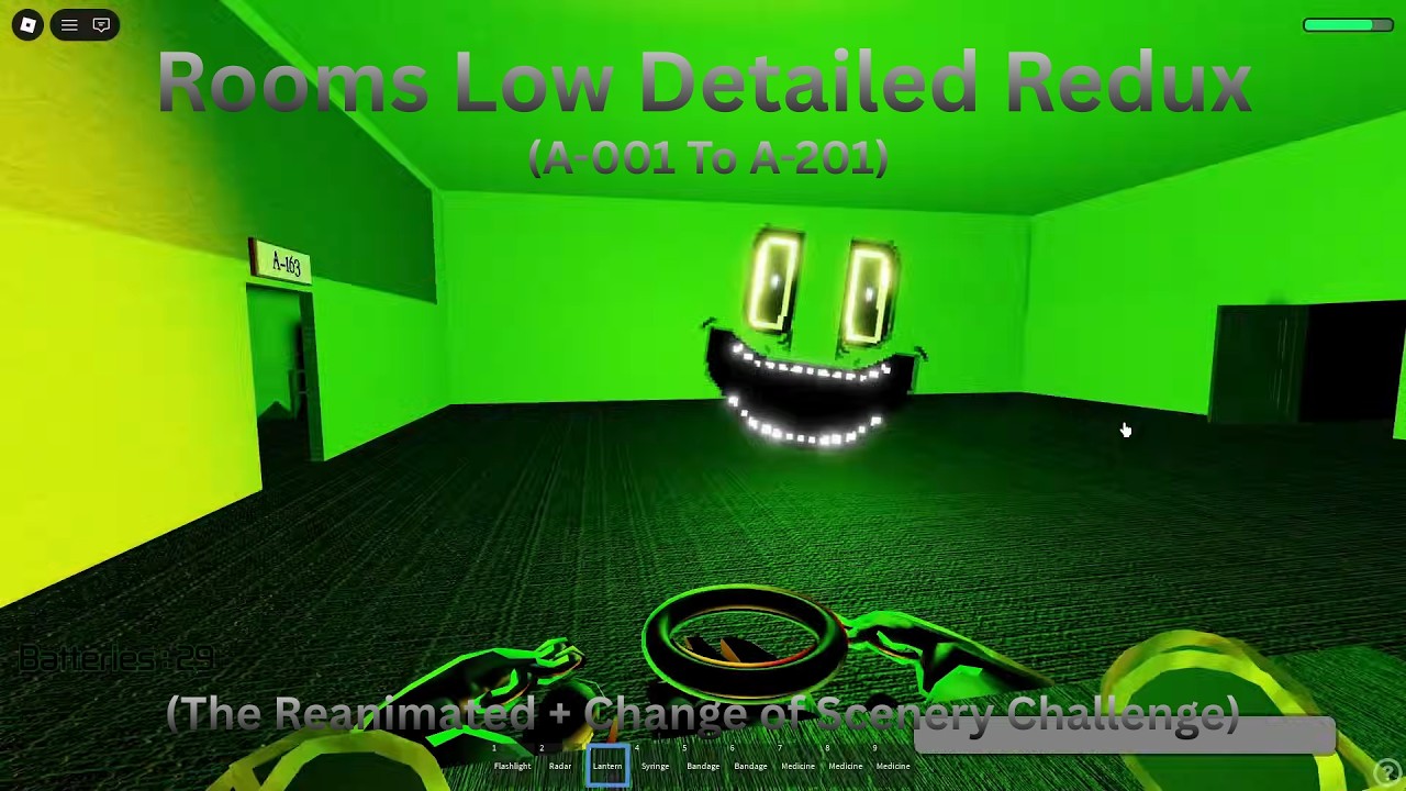 Rooms Low Detailed Redux (A-001 To A-201) (The Reanimated + Change of Scenery Challenge)