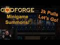Godforge Minigame Summons - Let's Get The Goods!