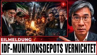 Iran zerstört 25 IDF-Lagerhäuser, 500.000 Artilleriegranaten verdampfen,Frontlinien brechen zusammen