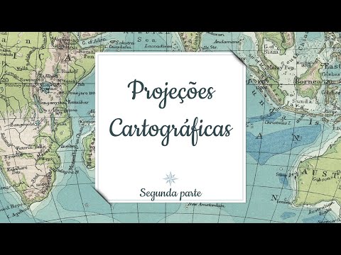 Vídeo: A projeção de Homolosine interrompida de Goode é uma projeção conforme ou de área igual equivalente?