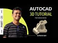 Autocad 3d tutorial for beginners  autocad 2024 tutorial for beginners 2023