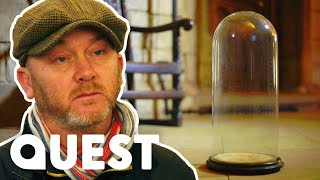 Drews Buys Rare Victorian Display Case At Bamburgh Castle | Salvage Hunters