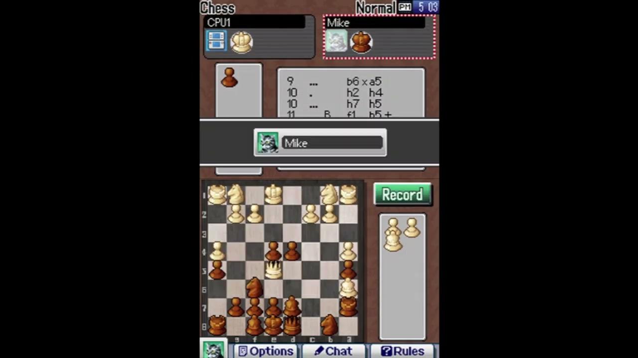 Clubhouse Games (Direct DS Capture) - Chess 