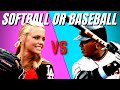 Is Softball Harder Than Baseball?