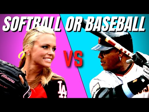 Video: Er softball vanskeligere enn baseball?