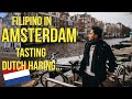 SOLO FILIPINO TRAVELER IN AMSTERDAM, NETHERLANDS (TASTING DUTCH HARING)