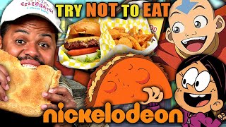 Try Not To Eat  Nickelodeon (Cactus Juice, Moon Bars, FatCakes) | People Vs. Food