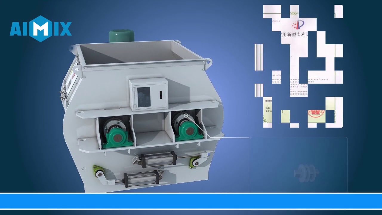 Aimix dry mortar production line workflow