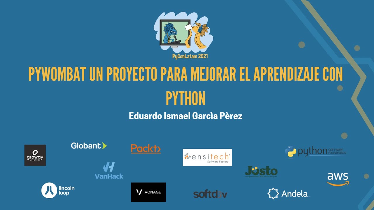 Image from PyWombat un proyecto para mejorar el aprendizaje con Python