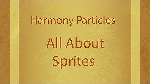 Particles: Sprites