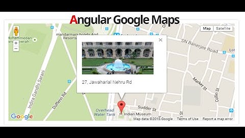 Creating  Google Maps Sample App  with AngularJS and asp.net MVC