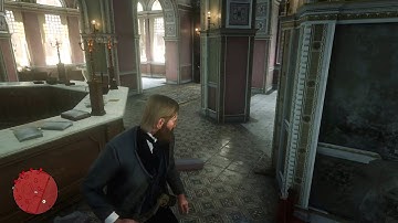 RDR2 - Javier Gives away his weapon if you suddenly forgot to take it