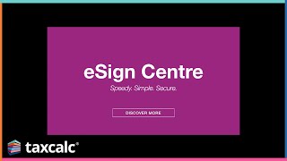 TaxCalc - eSign & Document Manager