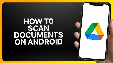 How To Scan Documents With Google Drive On Android 2025! Tutorial