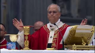 POPE LEO XIV Sings the Pater Noster (Our Father) in LATIN