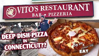 DEEP DISH PIZZA in Connecticut The PIZZA CAPITAL OF THE WORLD Vito's Restaurant in Wethersfield!