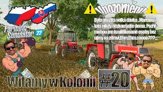 Farming Simulator 2022 | Witamy w Kolonii #20 | Tento díl obsahuje velkou dávku Mardinu 😁🚜