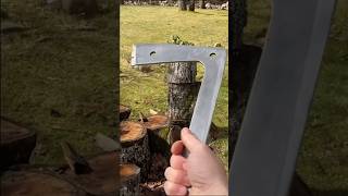 Forging Sokka’s Boomerang FOR REAL! #blacksmith #forging  #avatarthelastairbender #weapons #anime