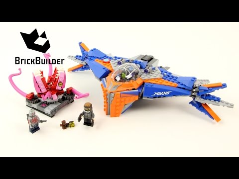 Lego Super Heroes 76081 The Milano vs. The Abilisk - Lego Speed Build