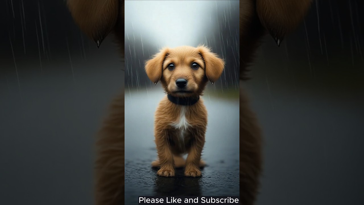 Poor Puppy cooked food for his owner